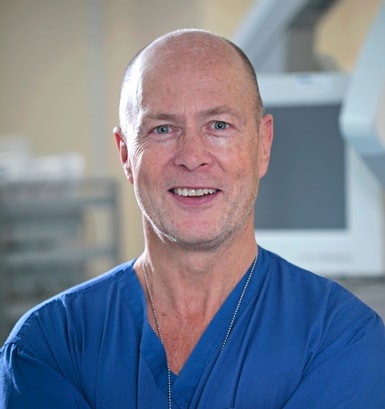 Dr Colin Hamilton-Davies, the consultant in anaesthesia and critical care at the Capital Orthopaedics & Sports Medicine clinic